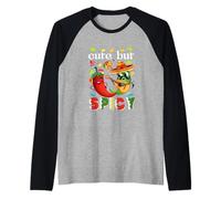 Sombrero mexicain au chili mignon mais épicé Cinco De Mayo pour enfants Manche Raglan