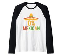 Sombrero No Percent mexicain Manche Raglan