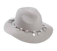 Sombrero panama con adorno