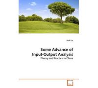 Some Advance Of Input-Output Analysis: Theory And Practice In China