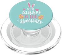 Some Bunny is Eggspecting Baby Shower Announcement Easter PopSockets PopGrip pour MagSafe