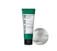 SOME BY MI AHA BHA PHA 30 Jours Miracle Acne Clear Foam - 3,38 oz, 100 ml - Fabriqué à partir d'eau de feuille d'arbre à thé pour les peaux à tendance acnéique - Nettoyant quotidien pour le visage