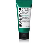 Some By Mi AHA∙BHA∙PHA 30 Days Miracle Acne Clear Foam mousse nettoyante en profondeur pour peaux à problèmes, acné 50 ml