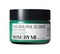 SOME BY MI AHA BHA PHA Crème Miracle 30 Jours - 2,02 Oz, 60 ml - Fabriquée à partir d'eau de feuille d'arbre à thé pour peaux sensibles - Hydratant doux pour calmer et apaiser la peau