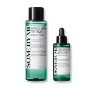 SOME BY MI Duo Miracle 30 Jours - Toner 150ml + Sérum 50ml - Soin Anti-Acné et Exfoliant aux AHA BHA PHA