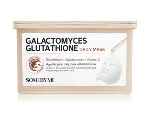 Some By Mi Galactomyces Glutathione Daily Mask Pack masque tissu éclat grand format 30 pcs