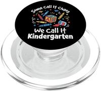 Some Call It Chaos We Call It Kindergarten Éducateur PopSockets PopGrip pour MagSafe