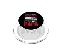Some Call Me Driver Call Me Papa Funny Trucking Trucker Dad PopSockets PopGrip pour MagSafe