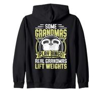 Some Grandmas Play Bingo Real Grandmas Lift Sweat à Capuche