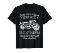 Some Grandpas Take Naps Real Grandpas Ride Motorcycles Men T-Shirt
