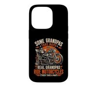 Some Grandpas Take Naps Real Grandpas Ride Motos Coque pour iPhone 14 Pro