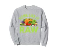Some Like It Raw - Végétarien Végétalien Sweatshirt