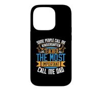Some People Call Me Kindergarten Teacher Back to School Coque pour iPhone 14 Pro