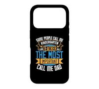 Some People Call Me Kindergarten Teacher Back to School Coque pour iPhone 17 Pro