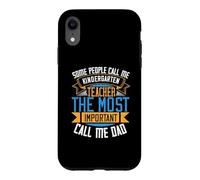 Some People Call Me Kindergarten Teacher Back to School Coque pour iPhone XR