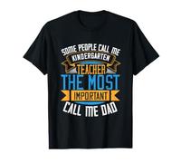 Some People Call Me Kindergarten Teacher Back to School T-Shirt Graphique avec Valeur