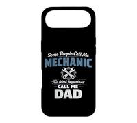 Some People Call Me Mechanic Dad Blue Collar Job Daddy Coque pour iPhone Air