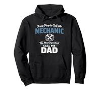 Some People Call Me Mechanic Dad Blue Collar Job Daddy Sweat à Capuche