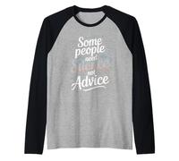 Some People Need Silence Not Advice Vérité introvertie - Manche Raglan