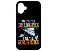 Some See The Disabilities I See The Possibilities SPED Tutor Coque pour iPhone 16 Plus