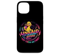Some Things are Better Left Unsaid Duck Humour Coque pour iPhone 13