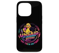 Some Things are Better Left Unsaid Duck Humour Coque pour iPhone 13 Pro