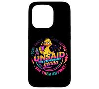 Some Things are Better Left Unsaid Duck Humour Coque pour iPhone 15 Pro
