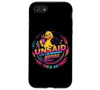 Some Things are Better Left Unsaid Duck Humour Coque pour iPhone SE (2020) / 7/8