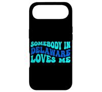 Somebody in Delaware Loves Me Modern Boho Vibe Coque pour iPhone Air