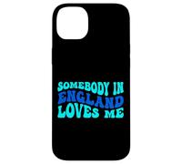 Somebody in England Loves Me Modern Boho Vibe Coque pour iPhone 14 Plus