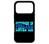 Somebody in England Loves Me Modern Boho Vibe Coque pour iPhone 17 Pro