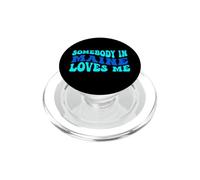 Somebody in Maine Loves Me Modern Boho Vibe PopSockets PopGrip pour MagSafe