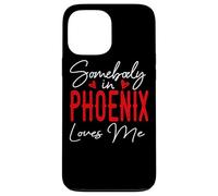 Somebody in Phoenix Loves Me Arizona Relation Matching Coque pour iPhone 13 Pro Max