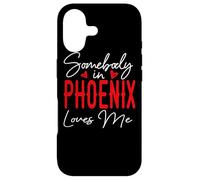 Somebody in Phoenix Loves Me Arizona Relation Matching Coque pour iPhone 17