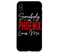 Somebody in Phoenix Loves Me Arizona Relation Matching Coque pour iPhone XS Max
