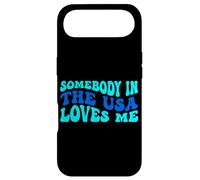 Somebody in The USA Loves Me Modern Boho Vibe Coque pour iPhone Air