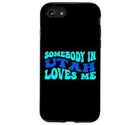 Somebody in Utah Loves Me Modern Boho Vibe Coque pour iPhone SE (2020) / 7/8