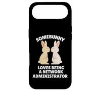 Somebunny Adore être administrateur réseau Easter Bunny Coque pour iPhone Air
