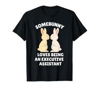 Somebunny Adore être Assistante de Direction, Joli Lapin de Pâques T-Shirt