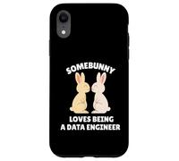 Somebunny Aime être Un ingénieur de Migration de données Lapin de Pâques Coque pour iPhone XR