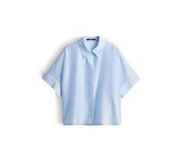 Someday Chemisier 'Zulin' bleu pastel / blanc, Taille L