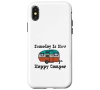 Someday is Now Happy Camper RV Coque pour iPhone X/XS