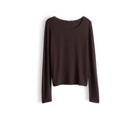 SOMEDAY Langarmshirt KIROSA SOFT LONG marron | 42