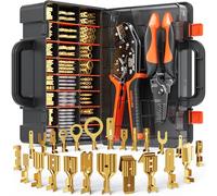 SOMELINE Crimpadora Terminales Cables Electricos, 24 tipos 0,25 - 2.5mm², Alicates Conectores, Herramientas Electricista, Alicates de Terminales Crimpadora, ferramentas