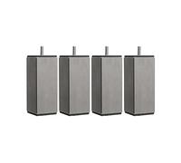 Someo 4 Pieds carrés INOX 15 cm