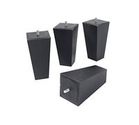 Someo 4 Pieds Fuseau tronqué Anthracite 15 cm