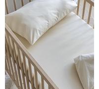 Someo - Drap Housse bébé Coton lavé - SOMEO Beige 70x140 - Uni - 1