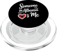 Someone in Albania Loves Me Albanian PopSockets PopGrip pour MagSafe