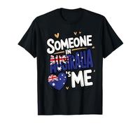 Someone in Australia Loves Me Long Distance T-Shirt
