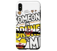Someone in Brunei Loves Me Long Distance Love Coque pour iPhone XS Max